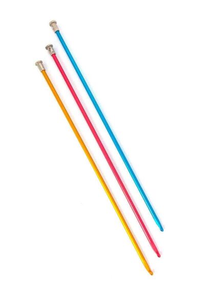 Metalize Kısa Şiş 25 cm 3 Numara