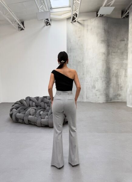 230 Gr Poly Viscose Full Lycra İspanyol Paça Pantolon