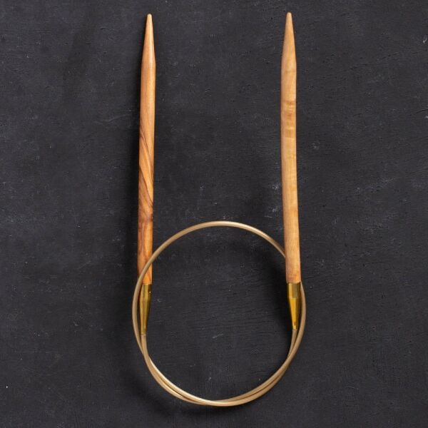 Addi Olive Wood 6 mm 60 cm Zeytin Ağacı Misinalı Ö