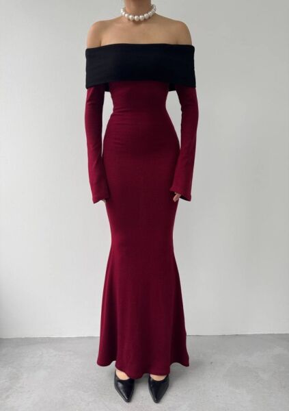 Leonidas Madonna Yaka Elbise