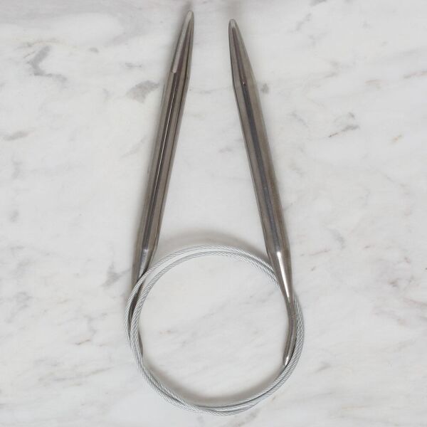 Loren Crafts 10 mm Çelik Misinalı Şiş 100 cm