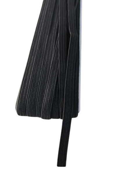 Lastik En 4 cm 10 Metre Siyah