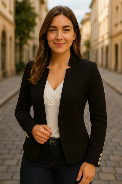 Kadın Uzun Kollu Kırlangıç Yakalı önü Açık Atlas Ceket