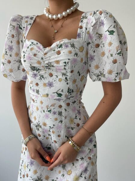 Juna Midi Boy Elbise