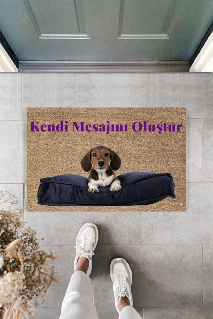 Dijital Baskı Kişiye Özel İç Kapı Dekorasyon Paspas PS11227