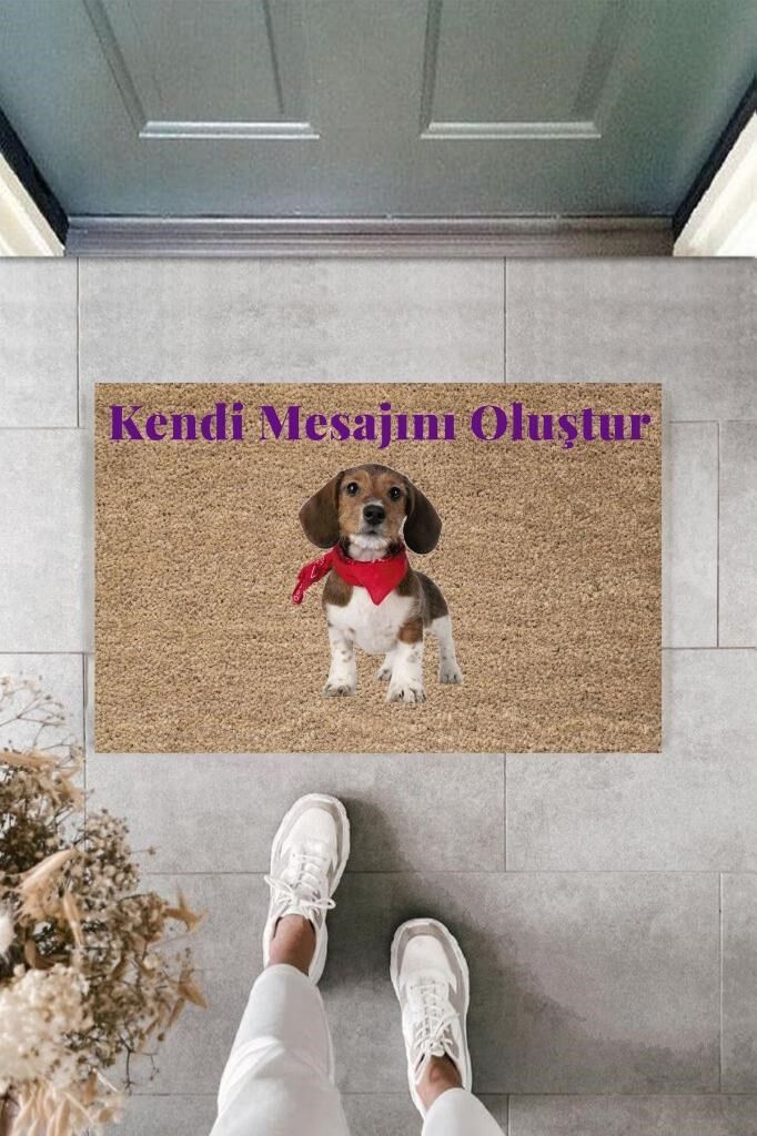 Dijital Baskı Kişiye Özel İç Kapı Dekorasyon Paspas PS11229