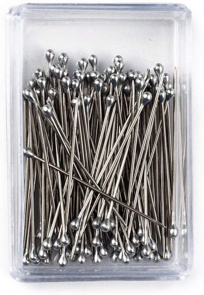 Minelli İğne Kutulu Metal Başlı 100'lü