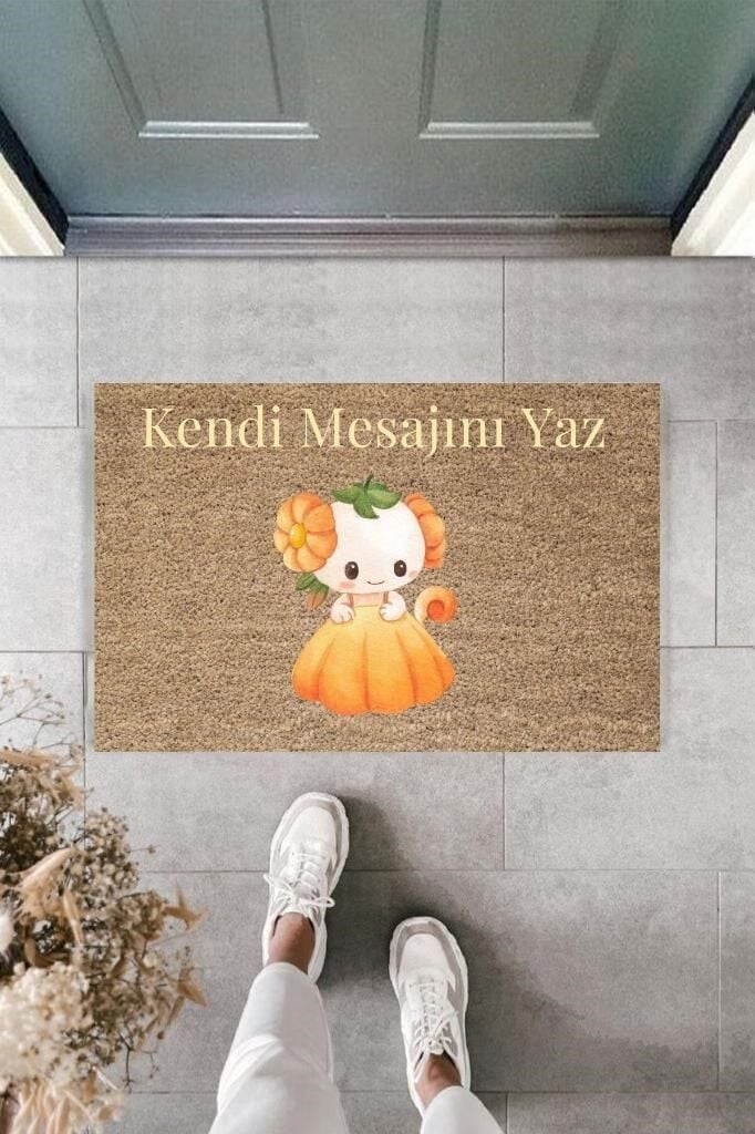 Dijital Baskı Kişiye Özel İç Kapı Dekorasyon Paspas PS11280