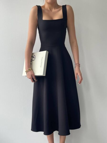 Neapolitan Askılı Elbise