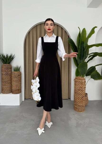 Neapolitan Askılı Elbise