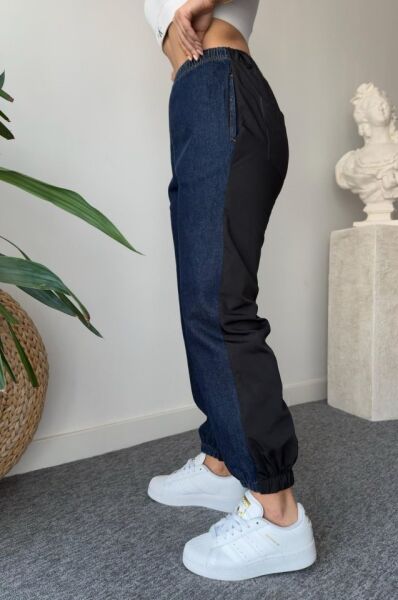 6627 KOT PANTOLON-MAVİ