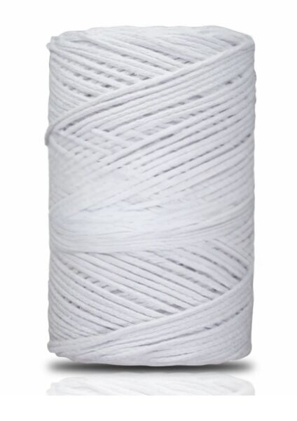 Pamuk Makrome 2 mm Beyaz