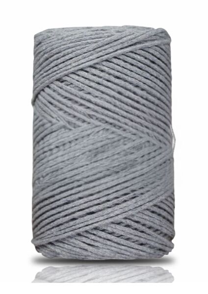 Pamuk Makrome 2 mm Gri