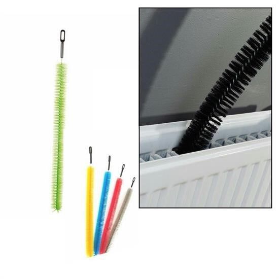 BUFFER® Ergonomik Pratik Kolay Kalorifer Peteği Temizleme Fırçası Aleti
