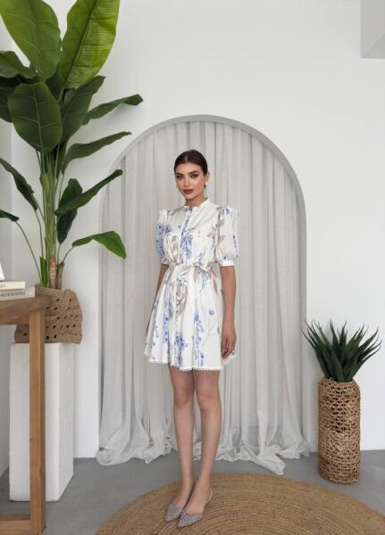 Yen Kuşaklı Elbise