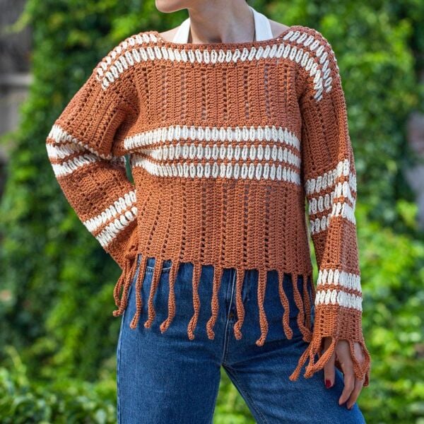 La Mia XL Mercerized Turuncu El Örgü İpi - 194 - 33772