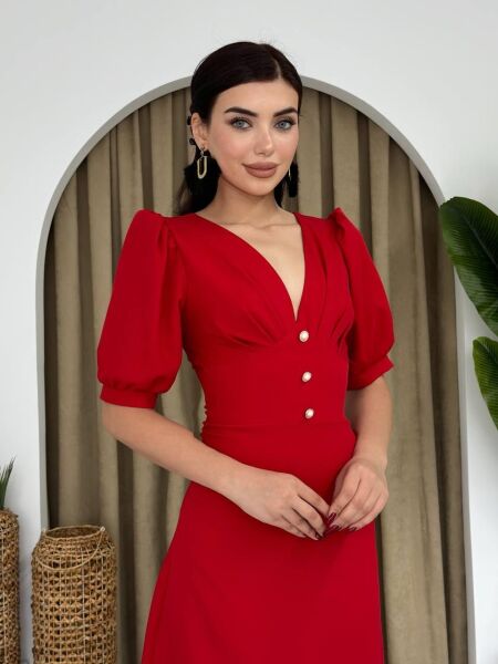 Linda Midi Elbise
