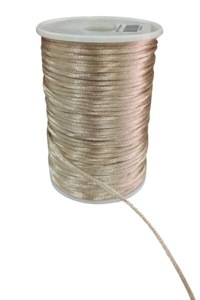 Sıçan Kuyruğu ip Floş 0,5 mm Bej 5 Metre