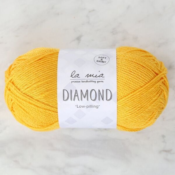 La Mia Diamond Hardal Sarısı El Örgü İpi - L003 - 33722