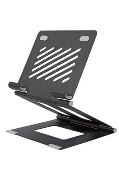 Buffer®  Ayarlanabilir Metal Dizüstü Destek Tabanı Katlanabilir Taşınabilir Laptop Sehpası Standı