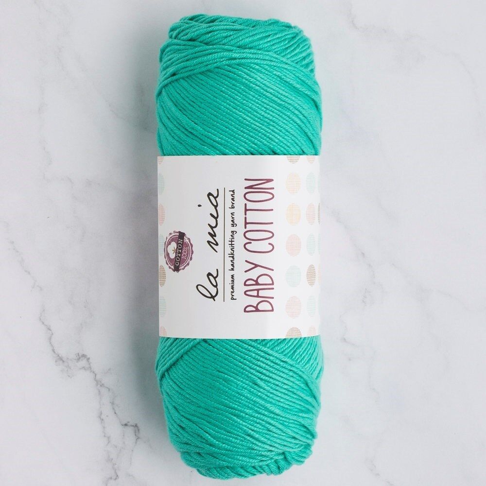 La Mia Baby Cotton Yeşil El Örgü İpi - L044 - 33653
