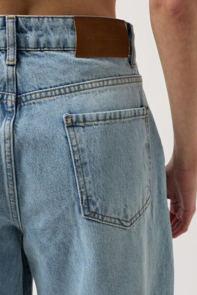 Düşük Bel Straight Jean
