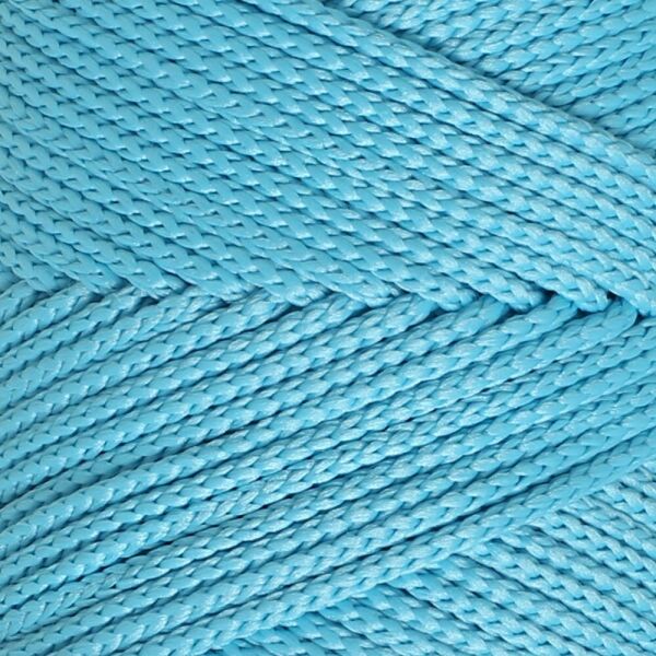 Loren Polyester Soft Macrame Turkuaz El Örgü İpi - LM045 - 34447
