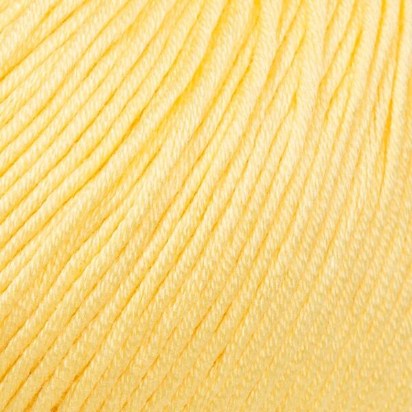 La Mia Mercerized Cotton Sarı El Örgü İpi - 177 - 33584