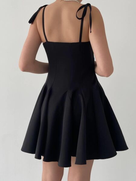 Clara Askılı Mini Elbise