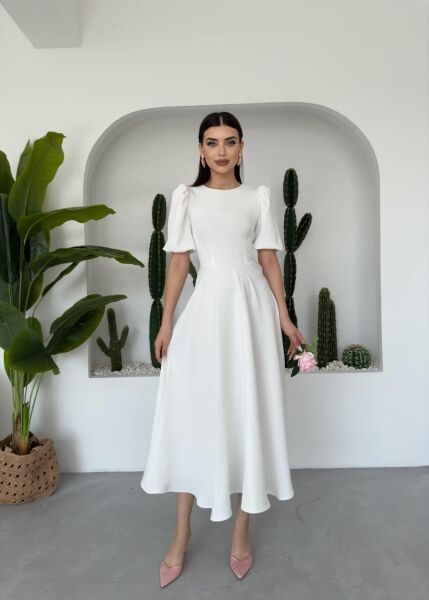 Catania Balon Kol Elbise