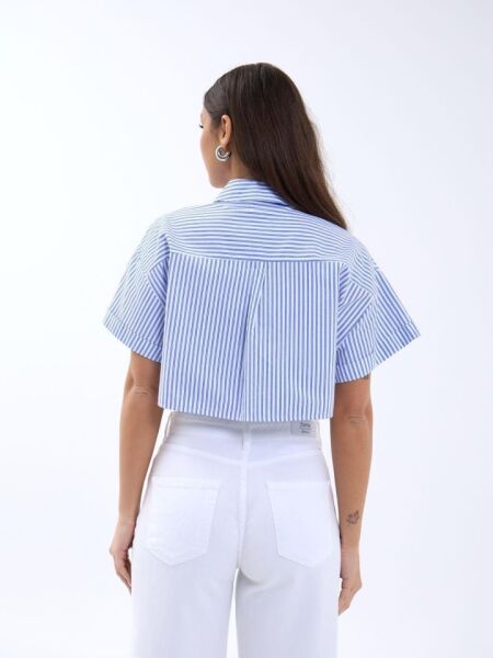 6882 BLUZ-WASHİNGTON ÇİZGİLİ