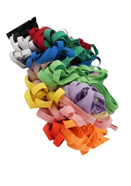 Çamaşır Lastiği Düz 1 cm  75 Metre 1 Top Fuşya