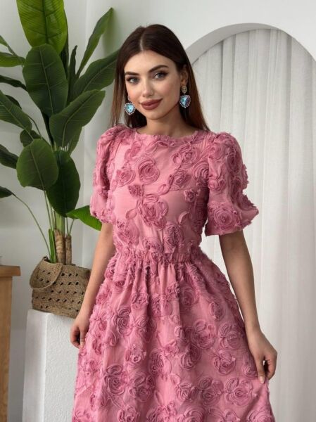 Wear Sırt Bağlama Detaylı Elbise