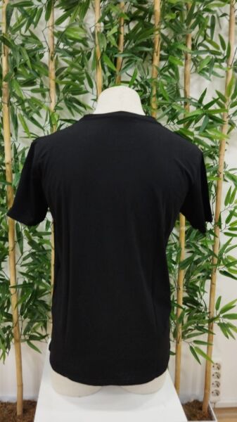 Erkek Bisiklet Yaka Kedi Baskılı Süprem T-shirt