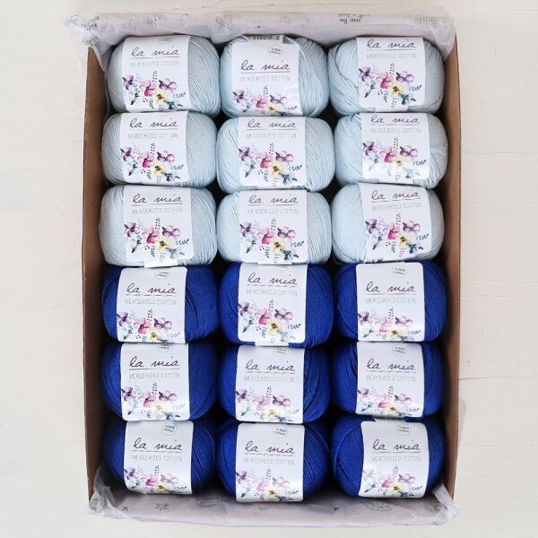 La Mia Mercerized Cotton Safir Seti