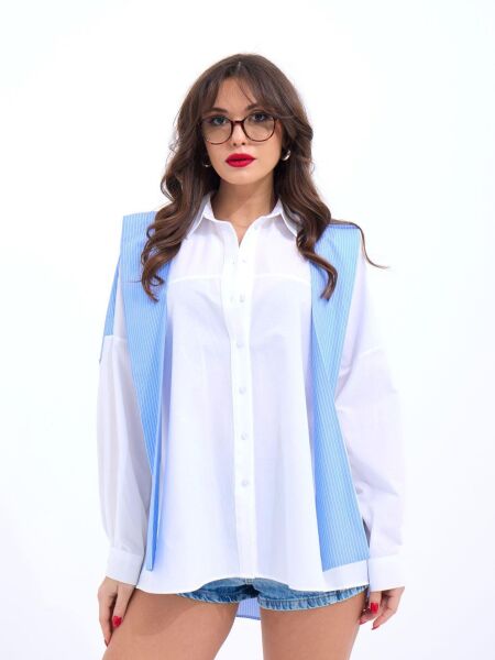 6749 GÖMLEK-DALLAS ÇİZGİLİ