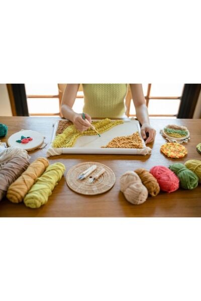 Punch Seti Nakış Seti Kasnaklı Kendin Yap Seti Seri 109