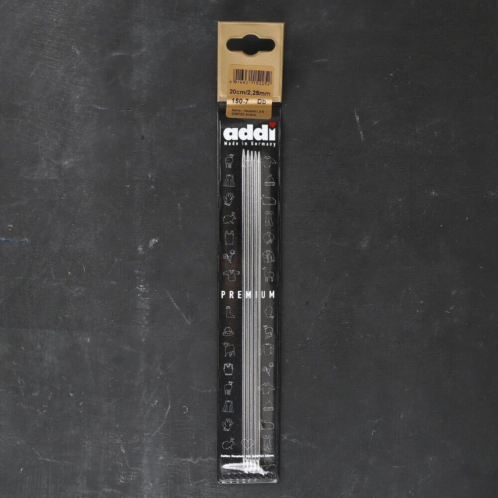 Addi 2,25mm 20cm Çelik Çorap Şişi - 150-7