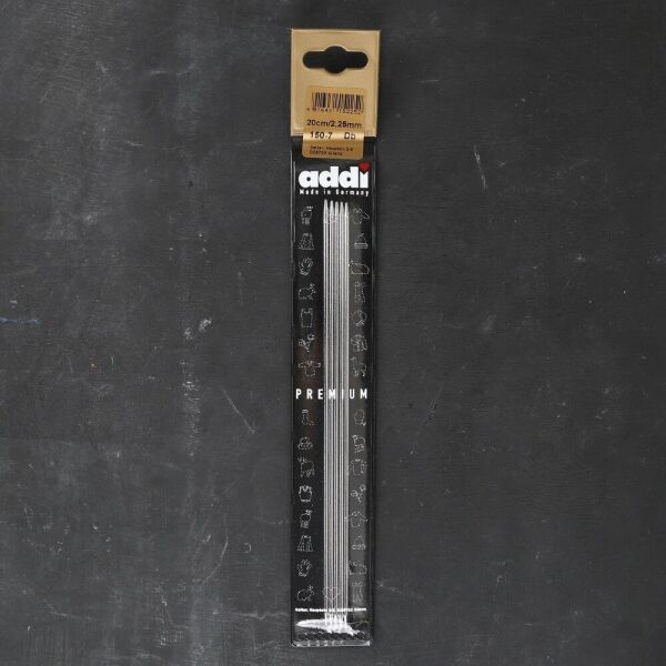 Addi 2,25mm 20cm Çelik Çorap Şişi - 150-7