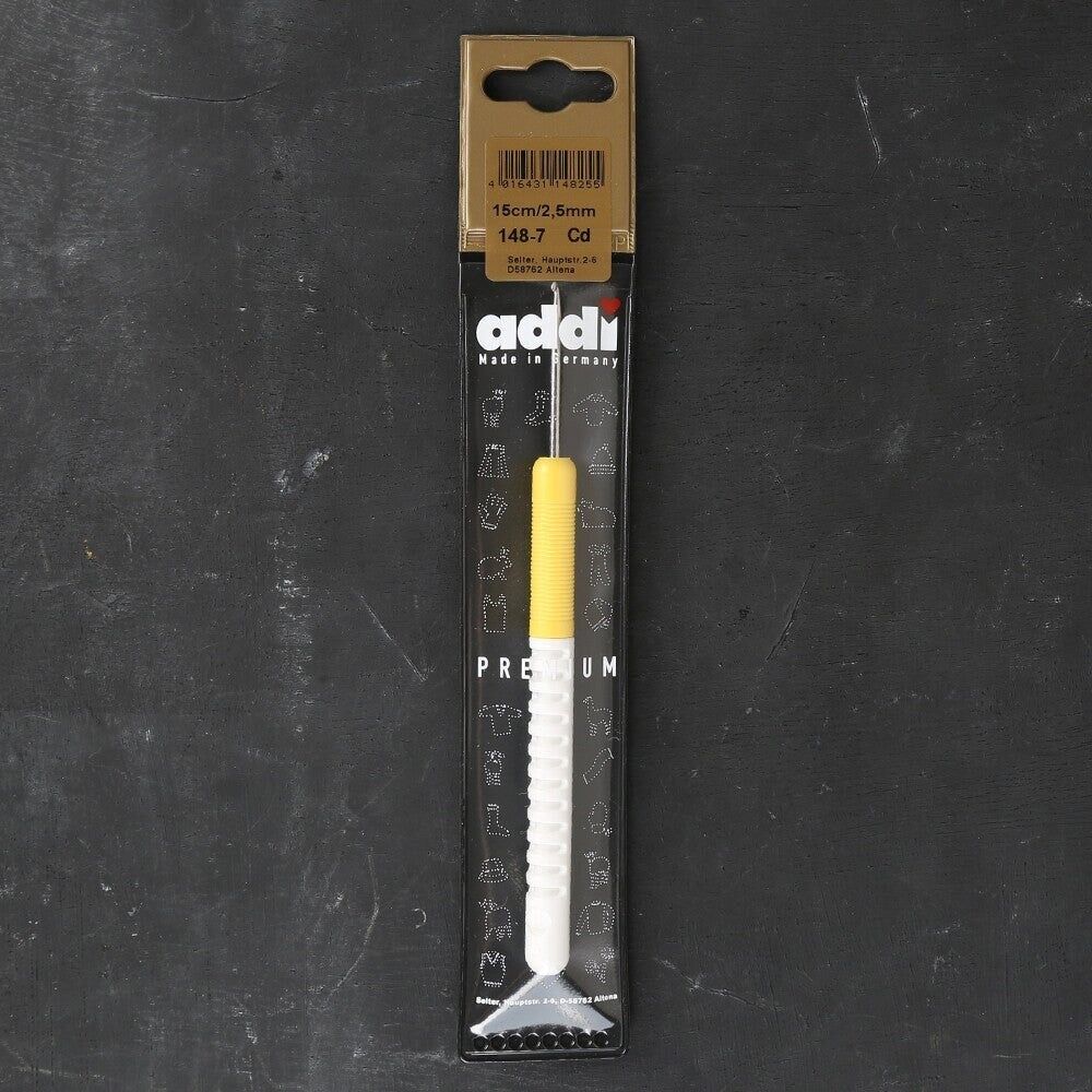 Addi 2,5 Mm 15 Cm Plastik Saplı Yün Tığ - 148-7