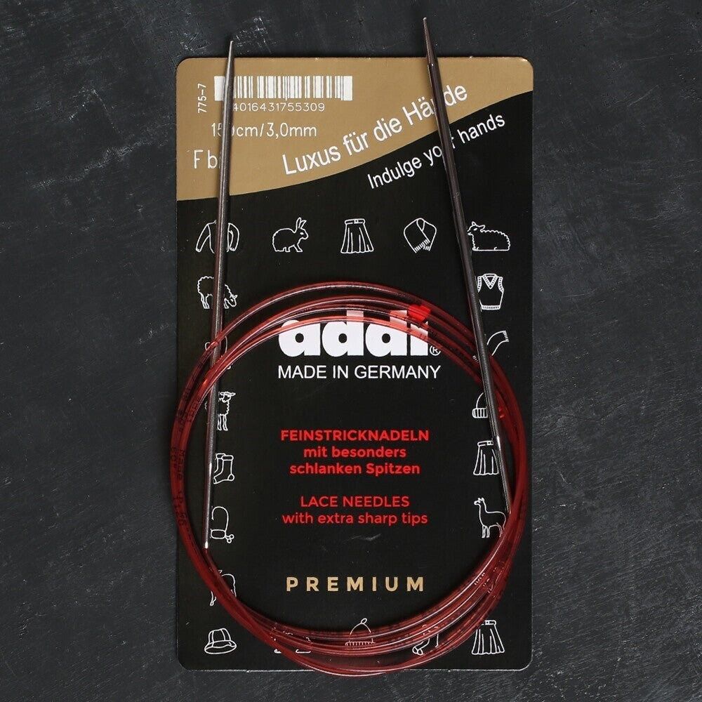 Addi 3,0mm 150cm Misinalı Dantel Şişi - 775-7