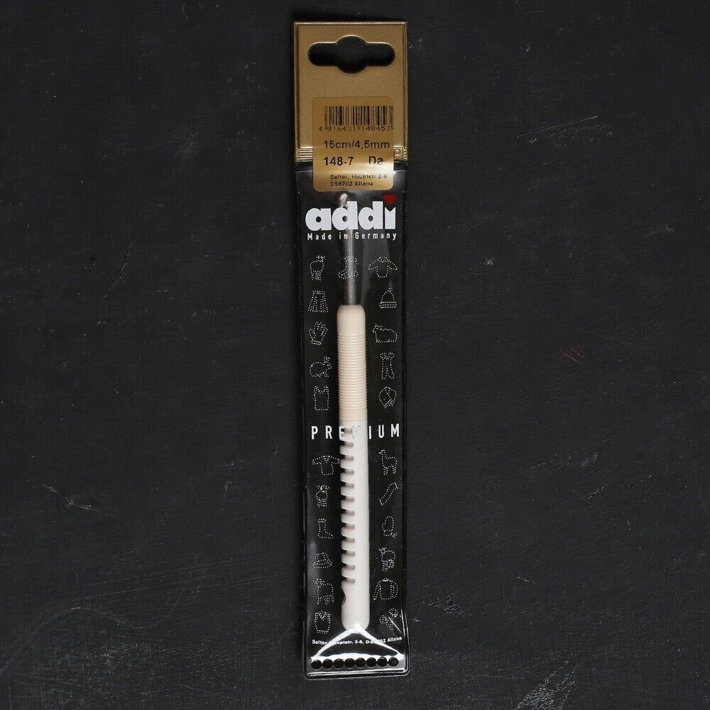 Addi 4,5 Mm 15 Cm Plastik Saplı Yün Tığ - 148-7