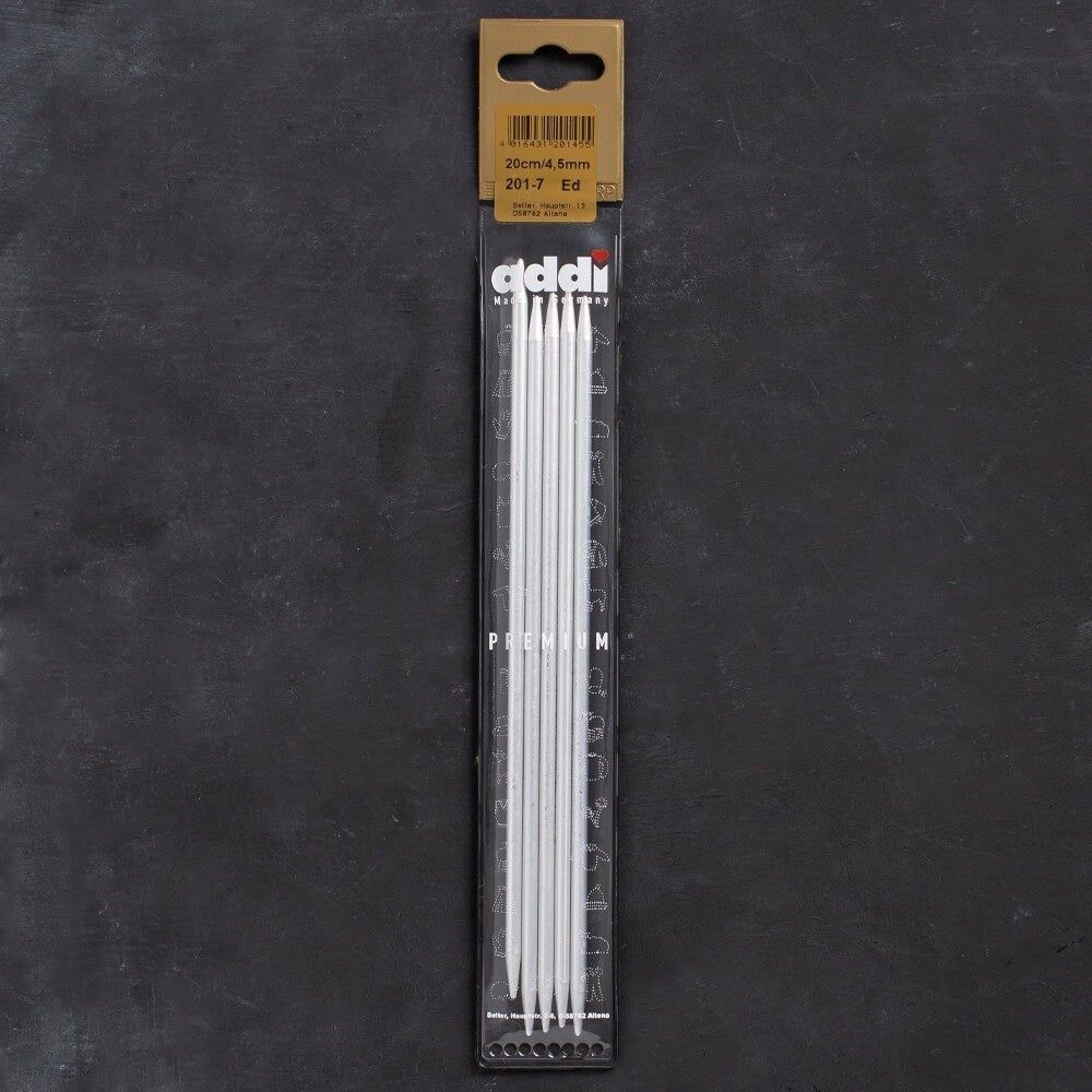 Addi 4,5mm 20cm 5 li Çorap Şişi - 201-7