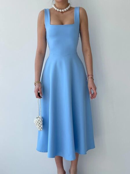 Neapolitan Askılı Elbise