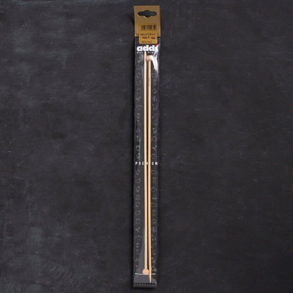 Addi Bambus 3,5mm 35cm Bambu Örgü Şişi - 500-7