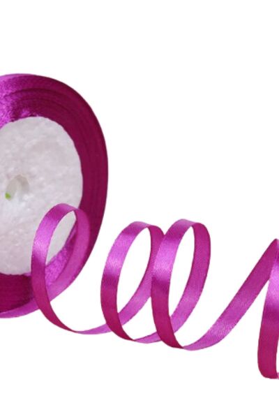 Saten Kurdele 1 cm 10 Metre Mürdüm