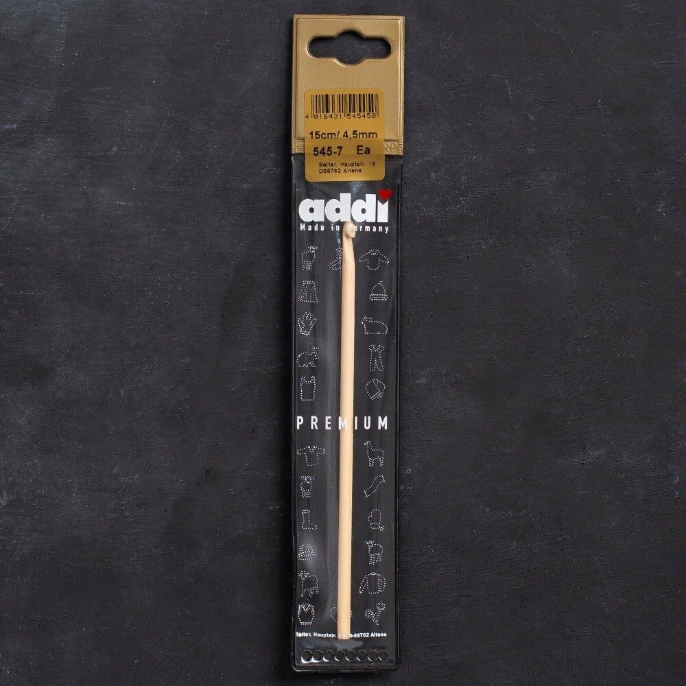 Addi Bambus 4,5mm 15cm Bambu Yün Tığ - 545-7