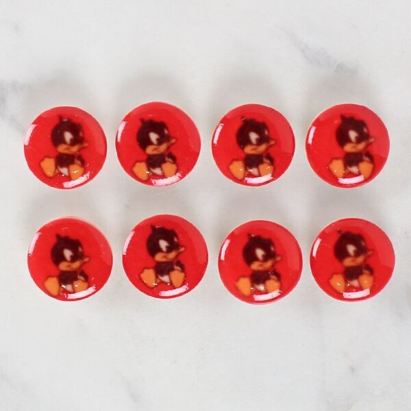 Loren Crafts 8'li Ördek Düğme - 1207