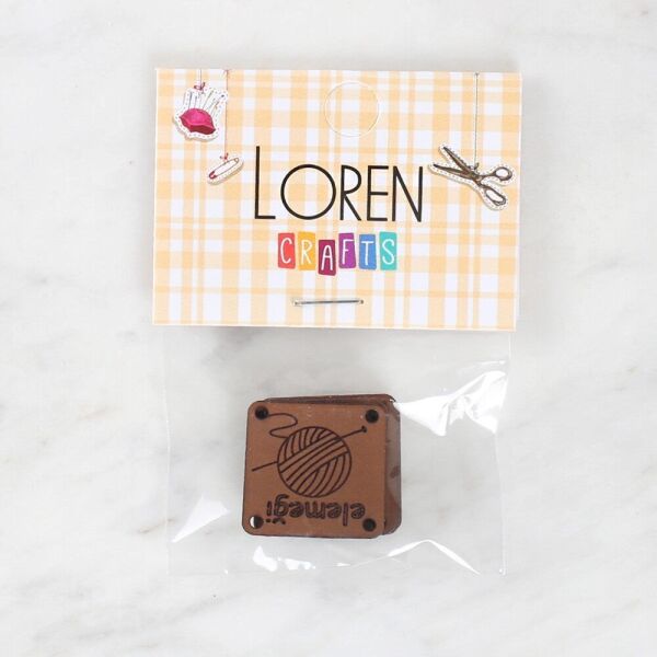 Loren Crafts Elemeği Deri Arma 5 Adet  - 1585