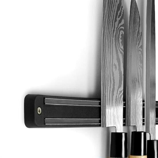 BUFFER® Mıknatıslı Paslanmaz Duvar Bıçak Askısı Standı 55 Cm Aparat